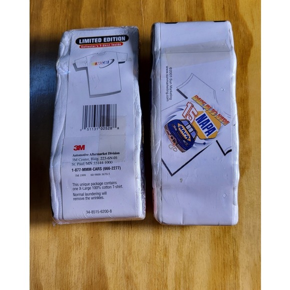 NASCAR 3M & NAPA T-Shirt Limited Edition Collector Car Racing Tee XL‎ - Picture 6 of 8